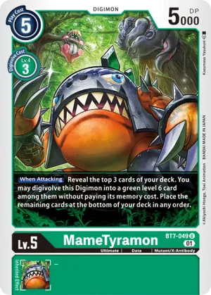 MameTyramon, BT-07: Booster Next Adventure #BT7-049