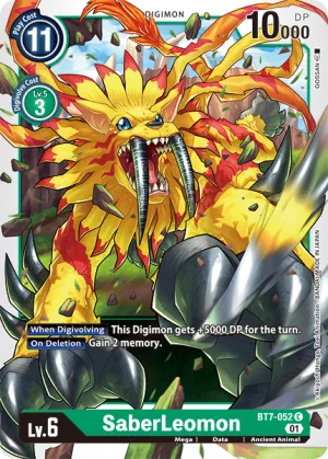SaberLeomon, BT-07: Booster Next Adventure #BT7-052