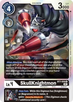 SkullKnightmon, BT-07: Booster Next Adventure #BT7-058
