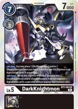 DarkKnightmon, BT-07: Booster Next Adventure #BT7-063