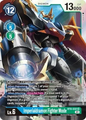 Imperialdramon Fighter Mode, BT-08: Booster New Awakening #BT8-032