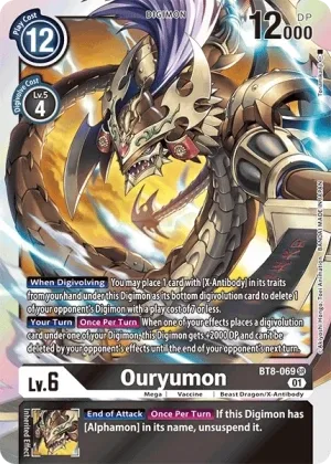 Ouryumon, BT-08: Booster New Awakening #BT8-069