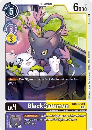 BlackGatomon, BT-08: Booster New Awakening #BT8-077