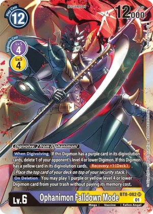 Ophanimon Falldown Mode, BT-08: Booster New Awakening #BT8-082
