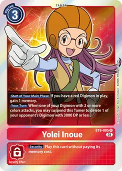 Yolei Inoue, Normal