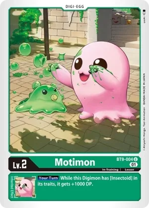 Motimon, BT-09: Booster X Record #BT9-004