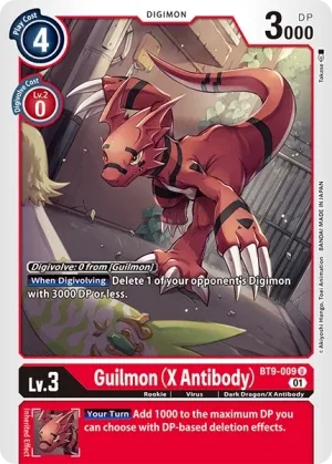 Guilmon (X Antibody), BT-09: Booster X Record #BT9-009