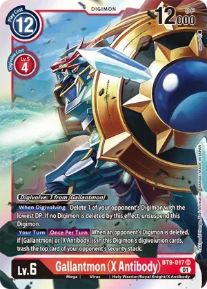 Gallantmon (X Antibody), BT-09: Booster X Record #BT9-017