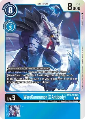 WereGarurumon (X Antibody), BT-09: Booster X Record #BT9-028