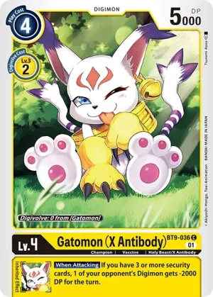 Gatomon (X Antibody), BT-09: Booster X Record #BT9-036
