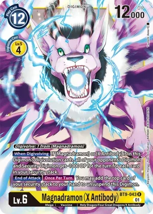 Magnadramon (X Antibody), BT-09: Booster X Record #BT9-043
