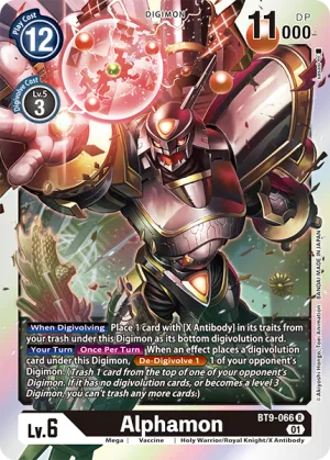 Alphamon, BT-09: Booster X Record #BT9-066