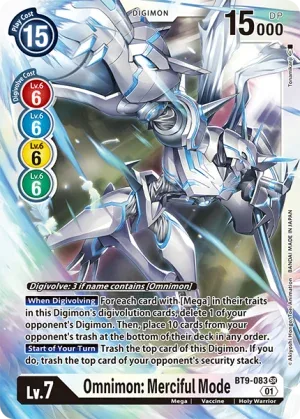 Omnimon: Merciful Mode, BT-09: Booster X Record #BT9-083
