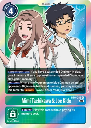 Mimi Tachikawa & Joe Kido, BT-09: Booster X Record #BT9-088