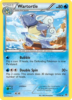 Wartortle, Normal