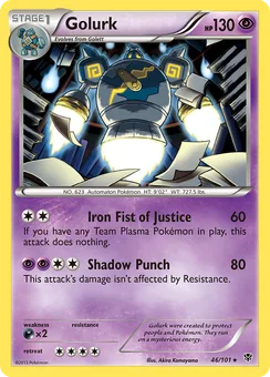 Golurk, Holofoil