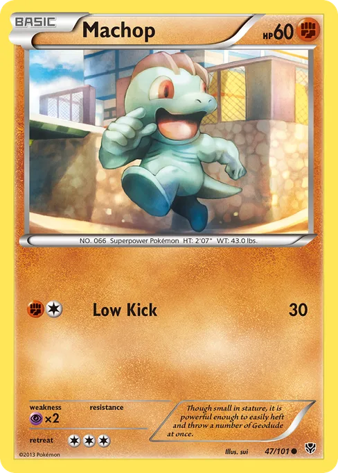 Machop, Plasma Blast #47