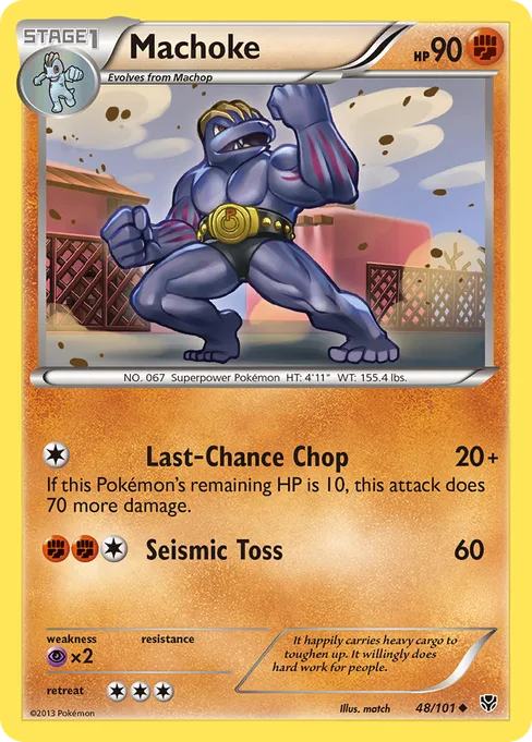 Machoke, Plasma Blast #48