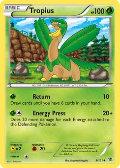 Tropius, Normal