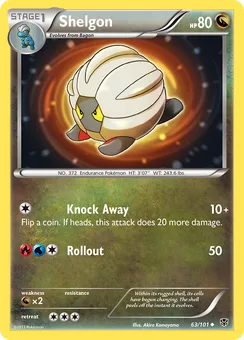 Shelgon, Normal