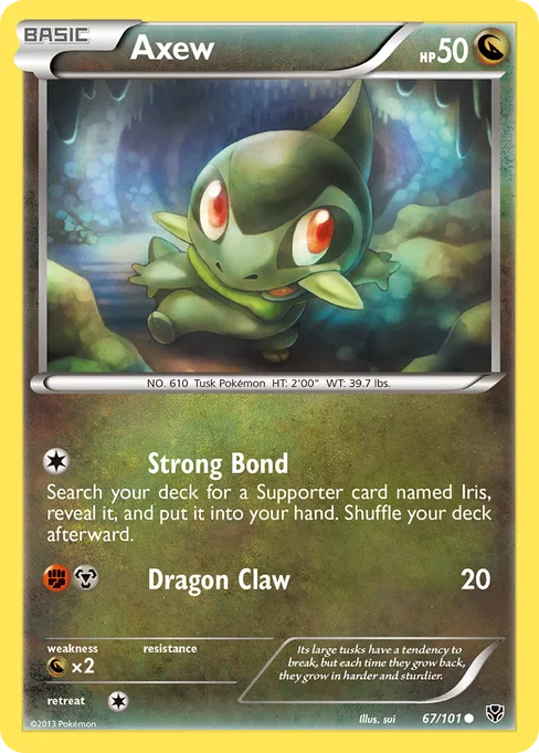 Axew, Plasma Blast #67