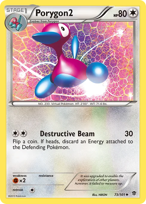 Porygon2, Plasma Blast #73