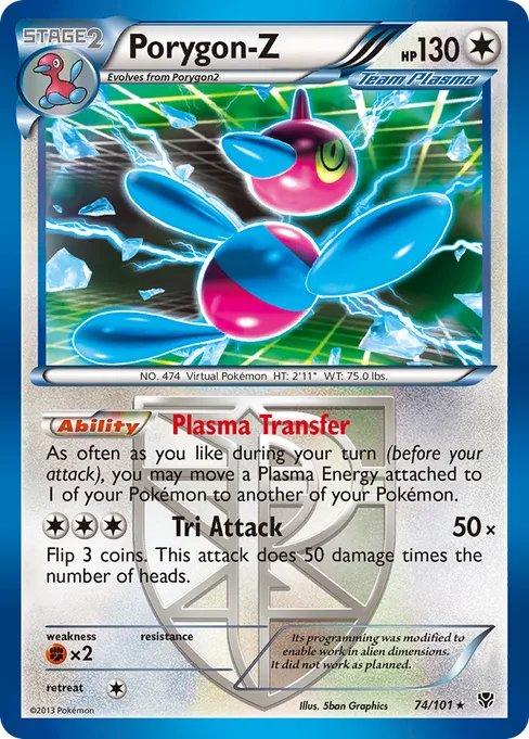 Porygon-Z, Plasma Blast #74