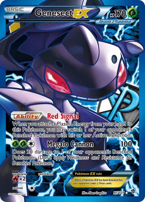 Genesect-EX, Plasma Blast #97