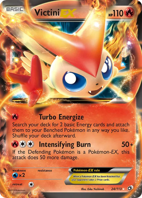 Victini-EX, Legendary Treasures #24