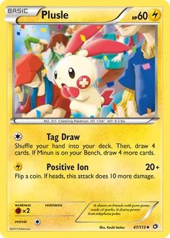 Plusle, Normal