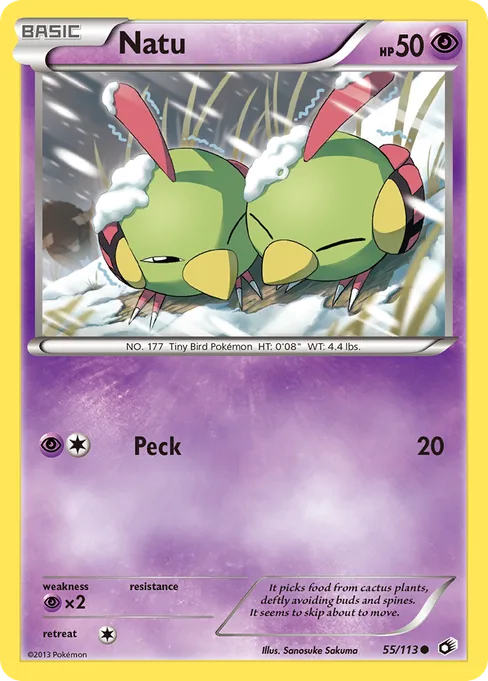 Natu, Legendary Treasures #55