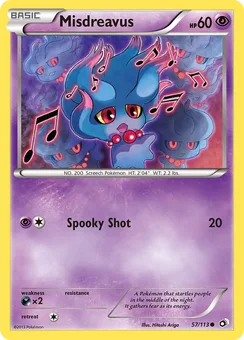 Misdreavus, Normal