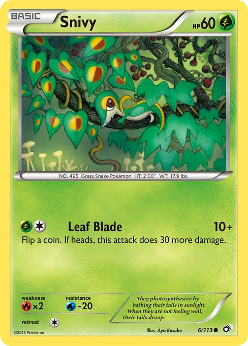 Snivy, Legendary Treasures #6