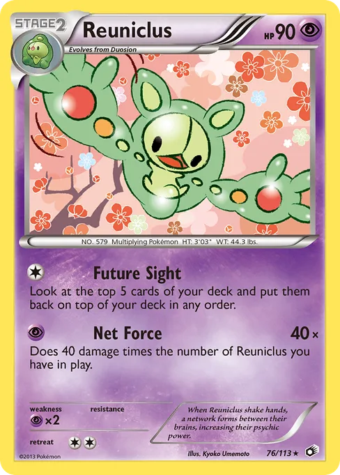 Reuniclus, Legendary Treasures #76