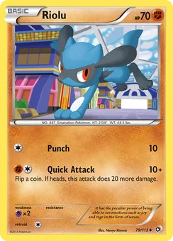 Riolu, Normal