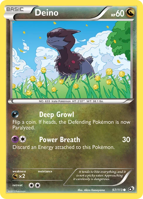 Deino, Legendary Treasures #97