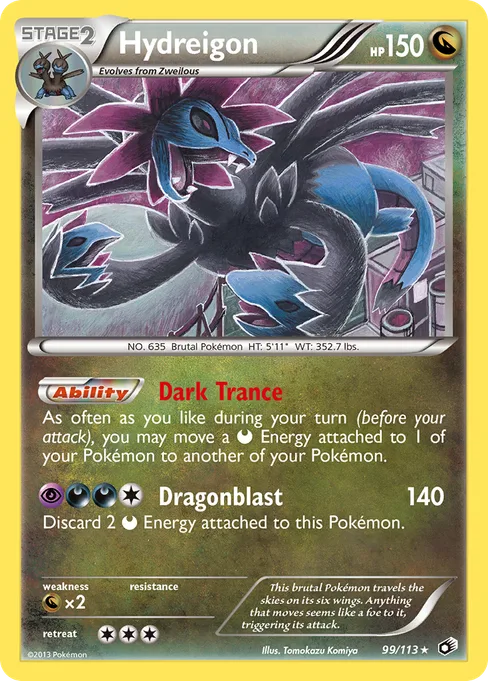Hydreigon, Legendary Treasures #99