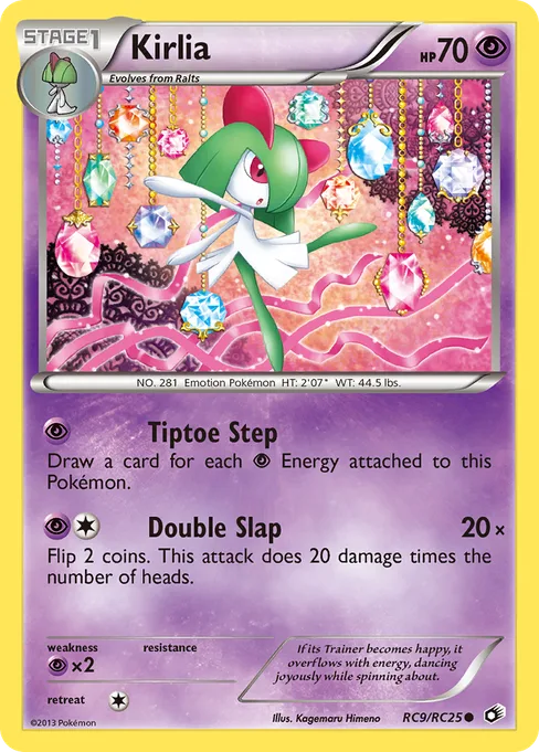 Kirlia, Legendary Treasures #RC9