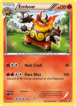 Emboar, Holofoil