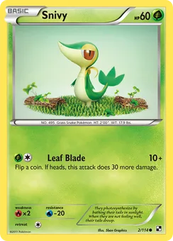 Snivy, Normal