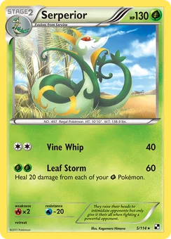 Serperior, Holofoil
