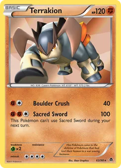 Terrakion, Holofoil
