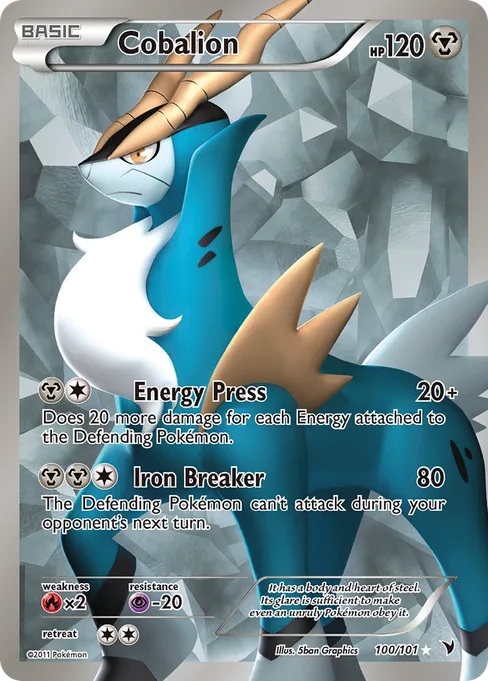 Cobalion, Noble Victories #100