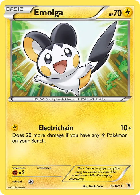 Emolga, Noble Victories #37
