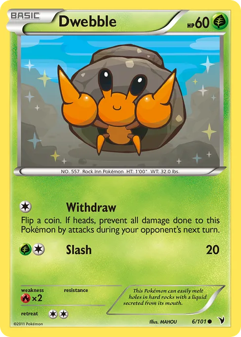 Dwebble, Noble Victories #6