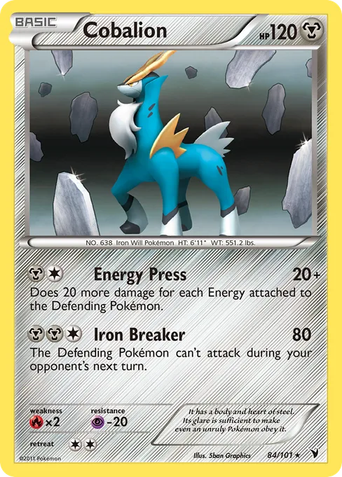 Cobalion, Noble Victories #84