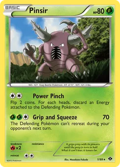 Pinsir, Normal