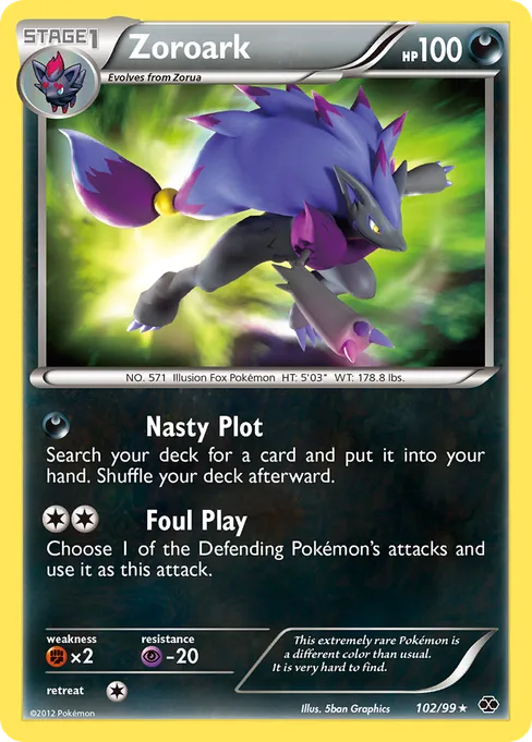 Zoroark, Next Destinies #102