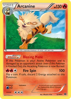 Arcanine, Normal