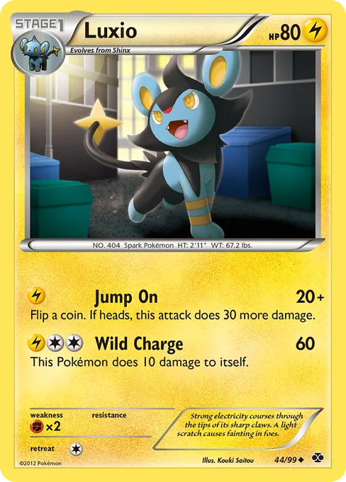 Luxio, Next Destinies #44